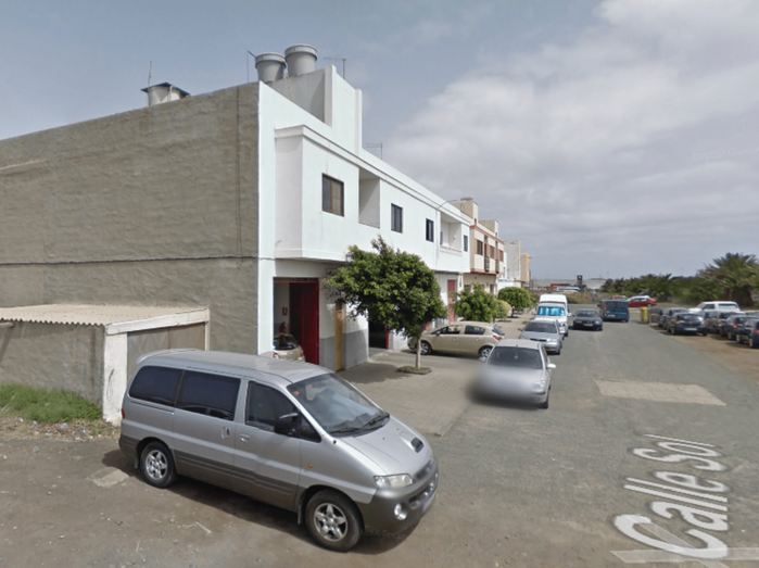 Imagen de la calle Sol, en la parte de Ojos de Garza más cercana a la GC-1 (Foto Google Maps)